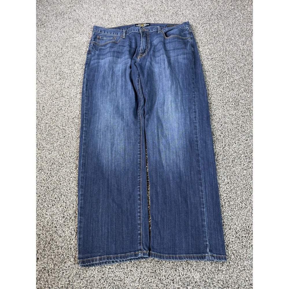 Lucky Brand 221 Straight Jeans Men's Size 38X30 Blue